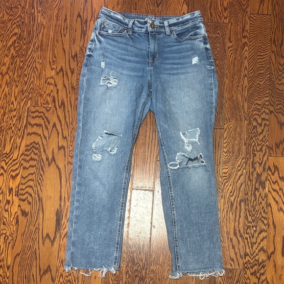 Edgely Denim - Edgely Ripped Ankle Jeans Women’s Size: 10